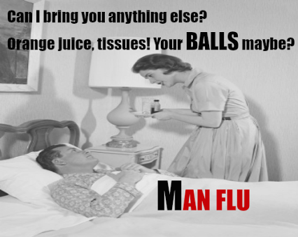 Man Flu….. ladies what you need to know