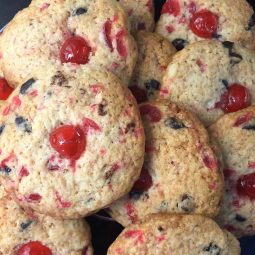 Cherry & Chocolate Chip Biscuits