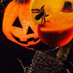 Fiendish Fizz Halloween cocktail