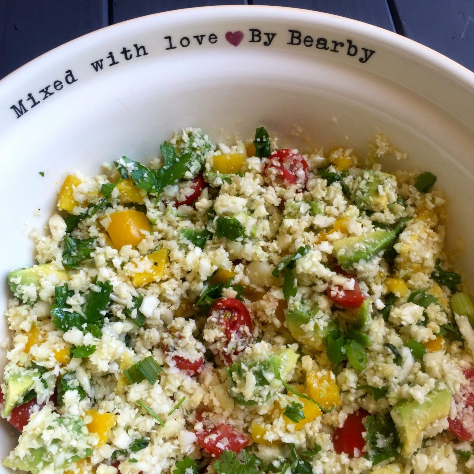 Cauliflower Rice Salad