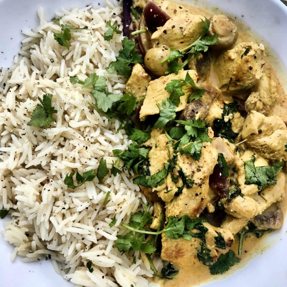 Easy Chicken Curry Slimming Style