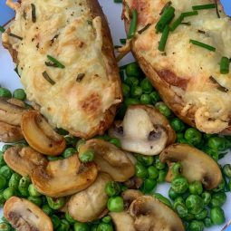 Healthy Stuffed Jacket Potatoes