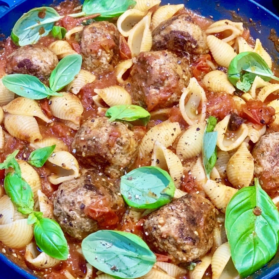 Easy Slimming Meatballs & Tomato Sauce