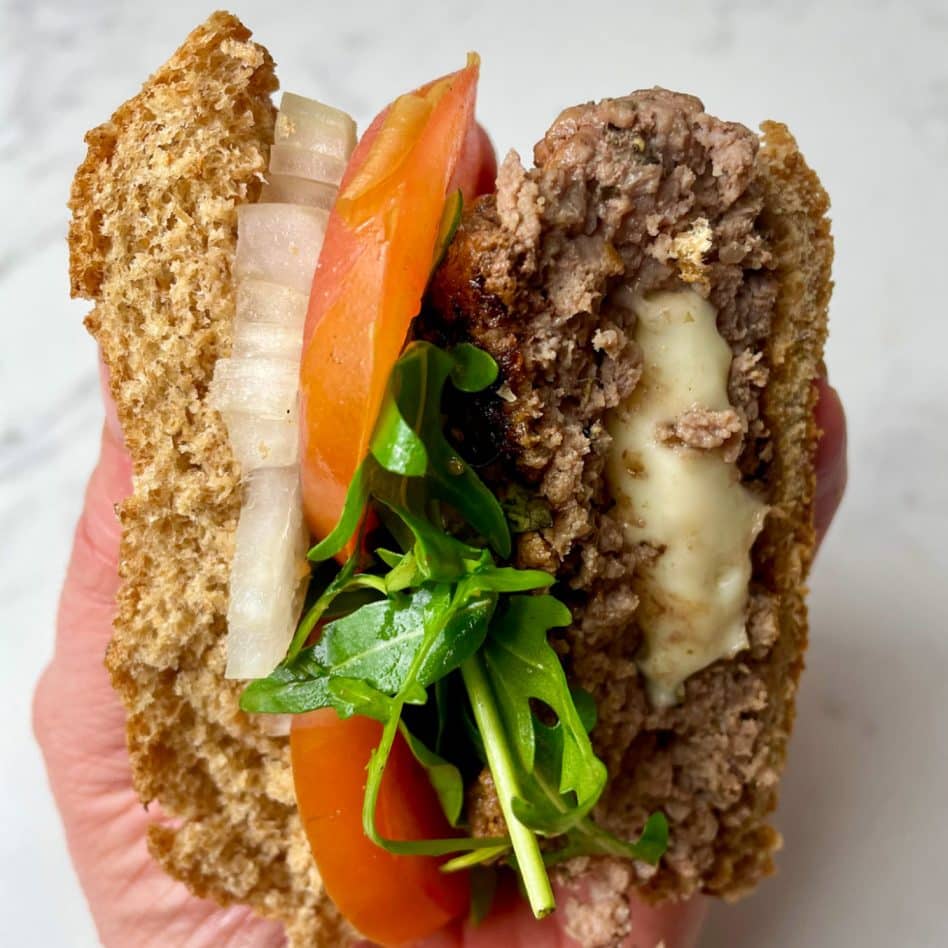 Healthy Homemade Burgers slimming style