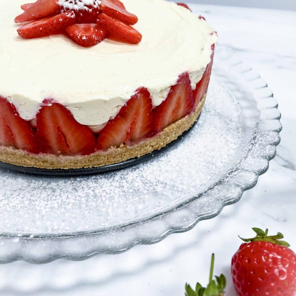 Strawberry Cheesecake – No Bake