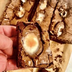 Easter egg Brownies - so easy