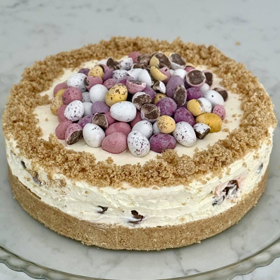 Mini Egg Cheesecake – no bake
